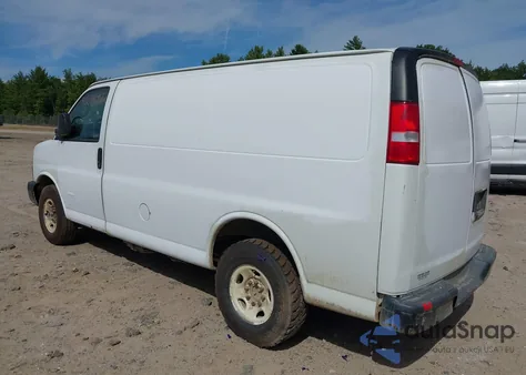 2019 Chevrolet Express 2500 Work Van from USA, damaged, VIN 1GCWGAF19K1256095
